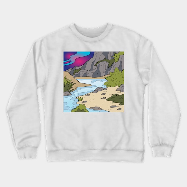 Landscapes 139 (Style:4) Crewneck Sweatshirt by luminousstore